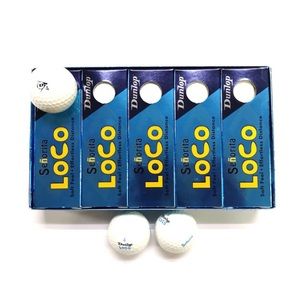 rare!! ⛳️ Dunlop Señorita Loco🏌🏼‍♀️15 Golf Balls! ⛳️ NWT